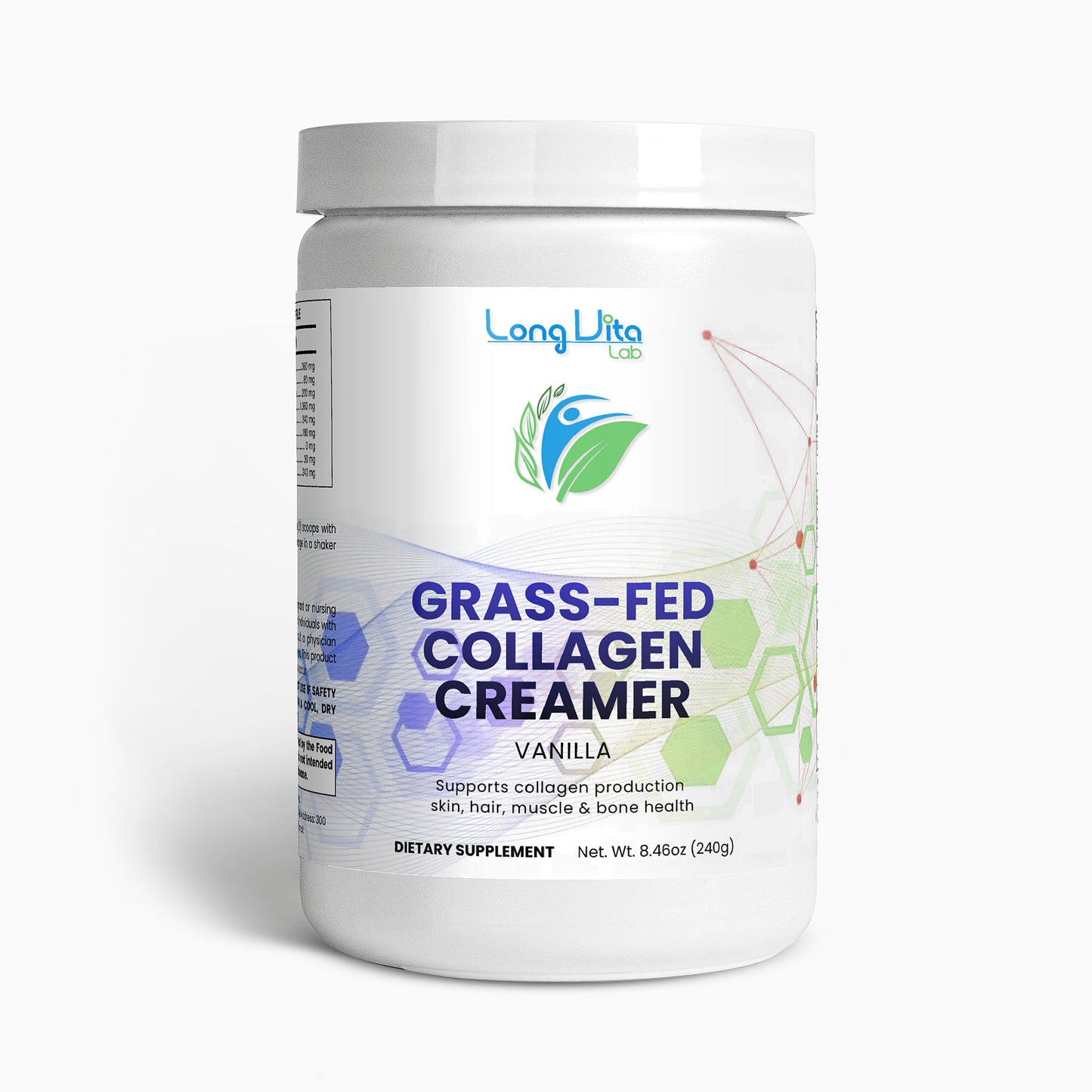 Grass-Fed Collagen Creamer (Vanilla)