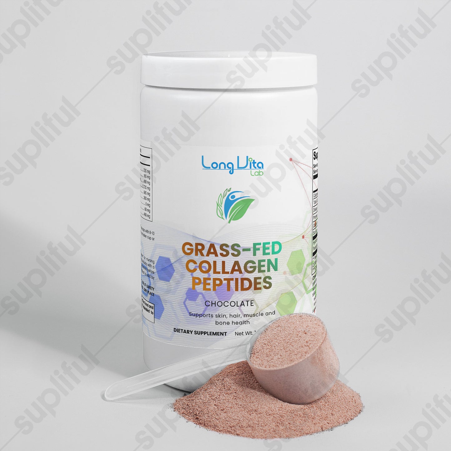 Grass-Fed Collagen Peptides Powder (Chocolate)