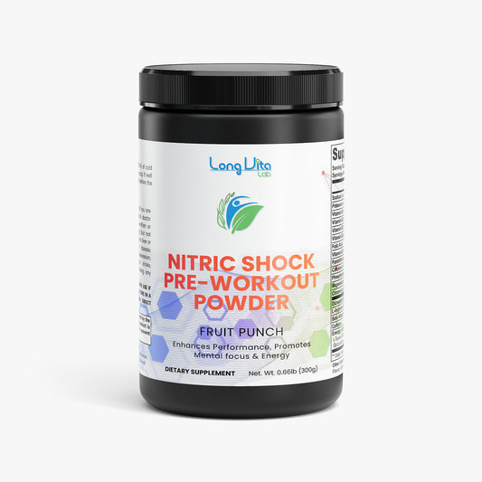 Nitric Shock Pre-Workout Powder (Fruit Punch)