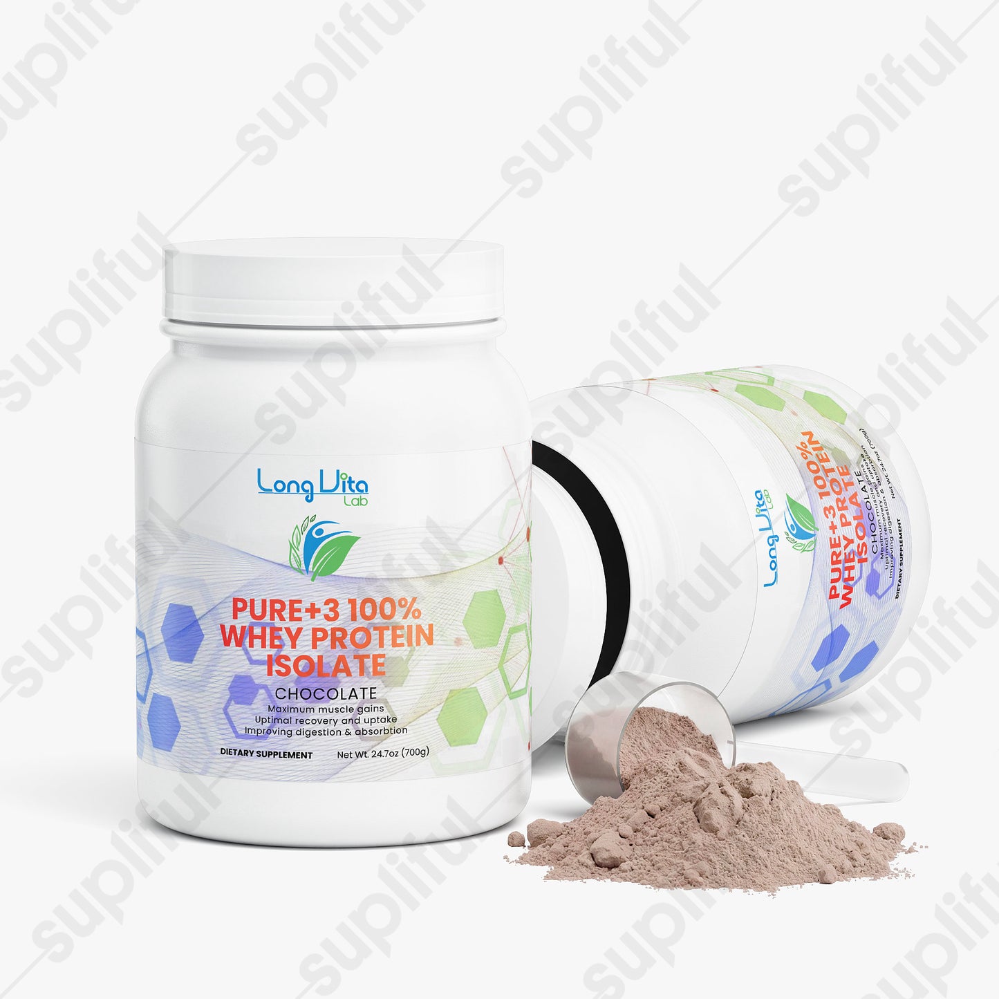 Pure3 100% Whey Protein Isolate (Chocolate)