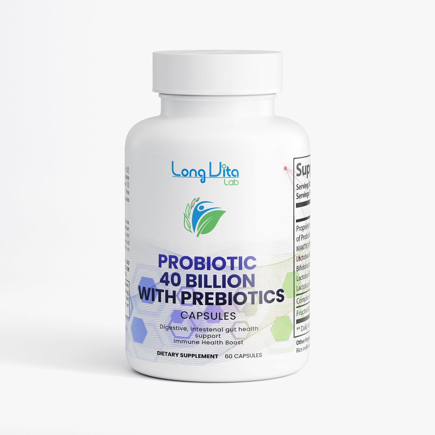 Probiotic 40 Billion with Prebiotics